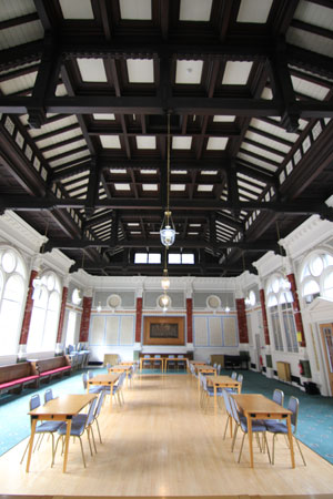 Channing Hall room for hire in Sheffield