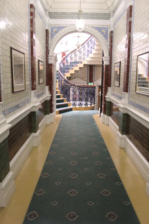 Channing Hall staircase